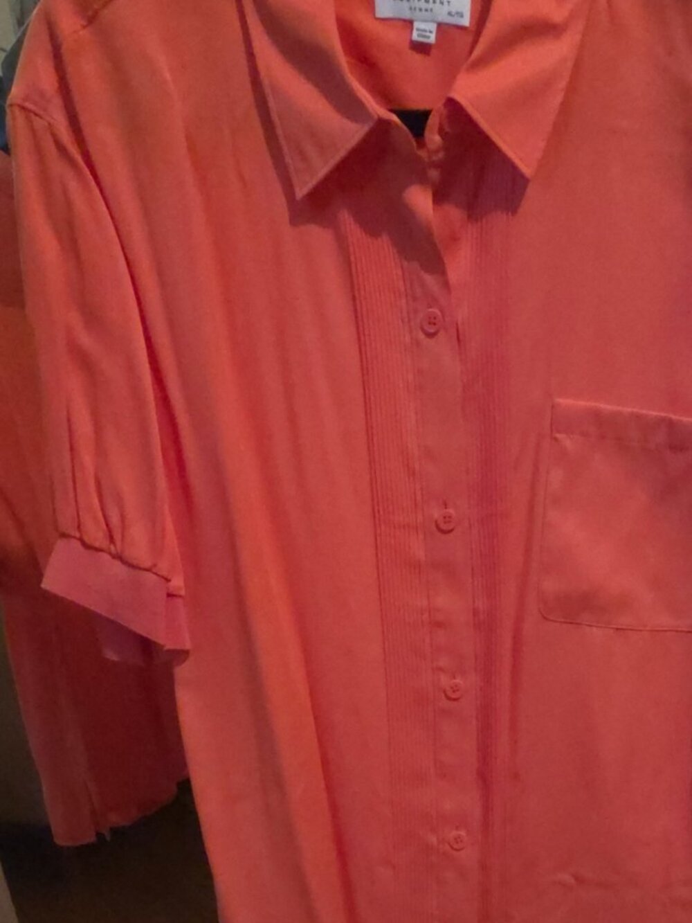 Equipment Femme Silk Button Down Short Sleeve Blouse - Picture 6 of 12
